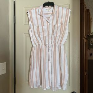 Button up dress